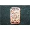 Image 2 : 2012 Copper Ingot; .999 Fine Copper 1 Oz.