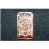 Image 2 : 2012 Copper Ingot; .999 Fine Copper 1 Oz.