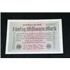 Image 1 : 1923 German Funfzig Millionen Mark Foreign Bank Note