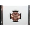 Image 1 : 2010 First Day Issue Union Shield Penny; NGC Graded Brilliant Uncirculated