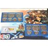 Image 1 : 1973 US Mint Coin Set Commerating End of Vietnam War; P,D&S Mints, UNC W/Postal Stamp Dated 1992