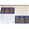 Image 2 : 1975 US Mint Coin Set Commerating Apollo/C0103, P,D&S Mints, UNC W/Postal Stamp Dated 1991