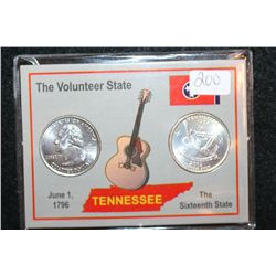 2002 Tennessee State Quarter, P&D Mints