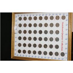 Framed Statehood Quarter Collection, Complete