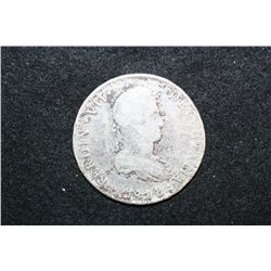 1814 Foreign Coin 8 Real