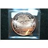 Image 2 : 2012 "Buffalo Nickel" Copper Round; .999 Fine Copper 1 Oz.