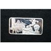 Image 1 : America The Beautiful Silver Ingot "Broadway"; .999 Fine Silver 1 Oz.