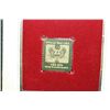 Image 2 : 1983 First Day Issue 22K Gold Replica Stamp W/Postal Stamp; U.S. Postal Service Official Mail Stamp