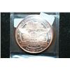 Image 2 : 2012 "Buffalo Nickel" Copper Round; .999 Fine Copper 1 Oz.