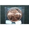 Image 1 : 2012 "Buffalo Nickel" Copper Round; .999 Fine Copper 1 Oz.