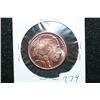 Image 1 : Golden State Mint "Buffalo Nickel" Copper Round; .999 Fine Copper 1/4 Oz.