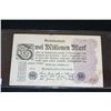 Image 1 : 1923 German Zwei Millionen Mark Foreign Bank Note