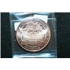 Image 2 : 2012 "Buffalo Nickel" Copper Round; .999 Fine Copper 1 Oz.