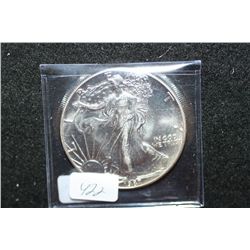 1987 Silver Eagle $1