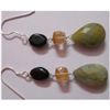 Image 1 : Natural 34.05 ctw Semi Precious Earring .925 Sterling