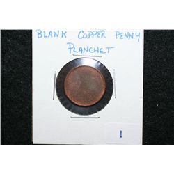 Blank Copper Penny Planchet