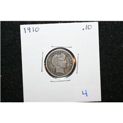 1910 Barber One Dime