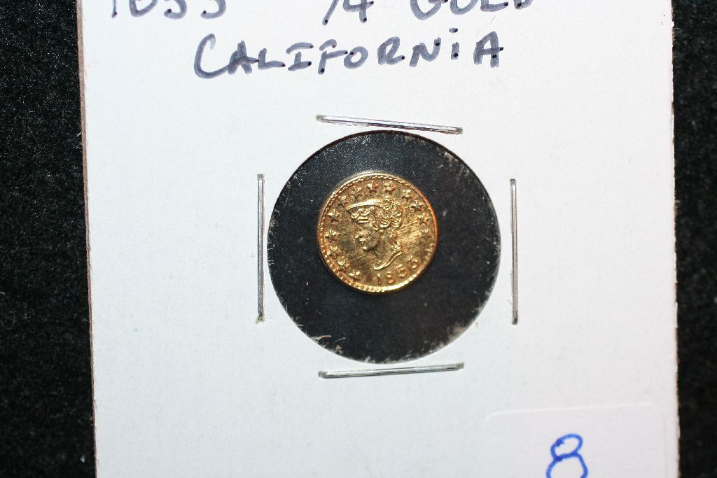 1853 California 1 4 Gold Coin 1853-california-1-4-gold-coin