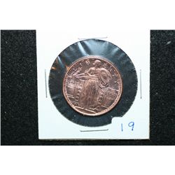Golden State Mint "Standing Liberty" Copper Round; .999 Fine Copper 1/4 Oz.