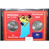 Image 1 : 2002 Indiana State Quarter Set, P&D Mints