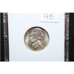 1943-P Jefferson Nickel; MCPCG Graded MS65