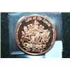 Image 2 : Princess Mary Copper Round; .999 Fine Copper 1 Oz.