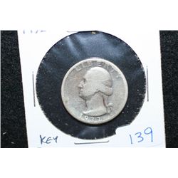 1932-D Washington Quarter; Key Date