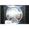 Image 1 : Golden State Mint "Buffalo Nickel" Silver Round; .999 Fine Silver 1 Oz.