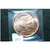 Image 1 : 2012 "Buffalo Nickel" Copper Round; .999 Fine Copper 1 Oz.