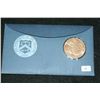 Image 2 : 1972 George Washington American Revolution Bicentennial Commerative Medal W/Postal Stamps