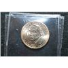 Image 2 : 2007-D Washington $1 Coin Colorized W/First Lady Martha Washington & Postal Stamps