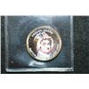 Image 1 : 2007-P Adams $1 Coin Colorized W/First Lady Abigail Adams & Postal Stamps