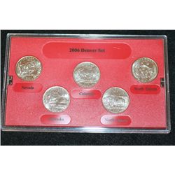 2006-D US State Quarter Mint Set; BU