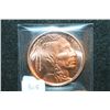 Image 1 : 2012 "Buffalo Nickel" Copper Round; .999 Fine Copper 1 Oz.