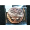 Image 2 : 2011 "Statue of Liberty" Copper Round; .999 Fine Copper 1 Oz.