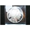 Image 2 : Golden State Mint "Buffalo Nickel" Silver Round; .999 Fine Silver 1 Oz.