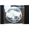 Image 2 : Golden State Mint "Buffalo Nickel" Silver Round; .999 Fine Silver 1 Oz.