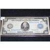Image 1 : 1914 Federal Reserve Note $10; Blue Seal, Large Jackson Bill