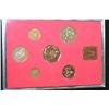Image 1 : 1973 Coinage of Great Britain & Northern Ireland Mint Coin Set; The Royal Mint