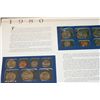 Image 2 : 1980 US Mint Coin Set Commerating Winter Olympic Games in Lake Placid, UNC, P,D&S Mints W/Postal Sta
