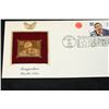 Image 1 : 1996 First Day Issue 22K Gold Replica Stamp W/Postal Stamp; Longwriters Harold Arlen