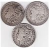 Image 1 : Lot of (3) Morgan Silver Dollars-