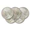 Image 1 : PEACE Dollar Celebration Lot- 5 Coins BU