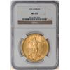Image 1 : 1911-D $20 St. Gaudens MS65 NGC