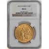 Image 1 : 1873 $20 Liberty MS61 NGC Closed 3