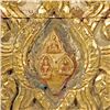 Image 3 : Architectural Antique Gilded Temple Roof Gable (ANT-360)