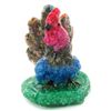 Image 2 : 900ct. Nice Rooster Statue Multi-color Sapphire (GEM-44740)