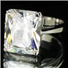 Image 2 : 27.14twc Lab Diamond White Gold Vermeil/925 Ring (JEW-3979)