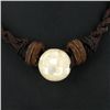 Image 1 : Tibet MOP Shell Choker Necklace (JEW-3583)