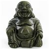 Image 1 : 1900ct Handcarved Rainbow Obsidian Buddha (CLB-1073)